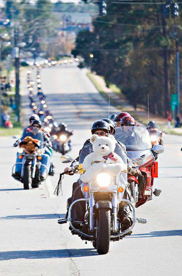 Annual-Outback-Riders-Toy-Ride The Valdosta Daily TimesIf skies are clear, an estimated 2,000-2,500 motorcycles are expected to roar through Valdosta Dec. 21 as part of the 27th Annual Outback Riders Toy Ride to benefit the Empty Stocking Fund. The ride takes place rain or shine.